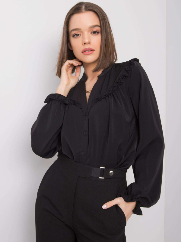 Och Bella Halenka TW-KS-BP-5078.21Och Bella Barva: Černá, Velikost: S