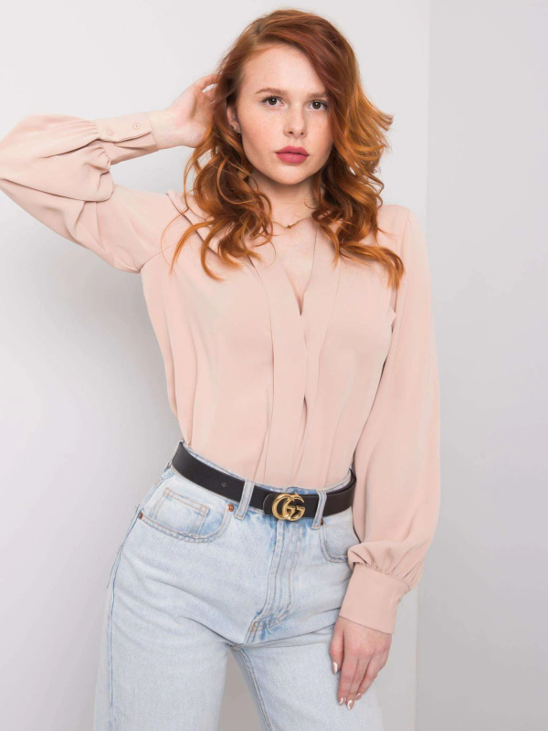 Košile TW KS BP 195A.22 béžová S