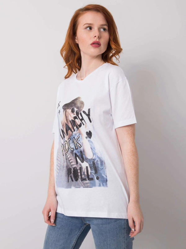 Tričko HB TS 3052.67P bílá L