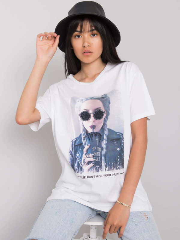 Tričko HB TS 3053.69P bílá L