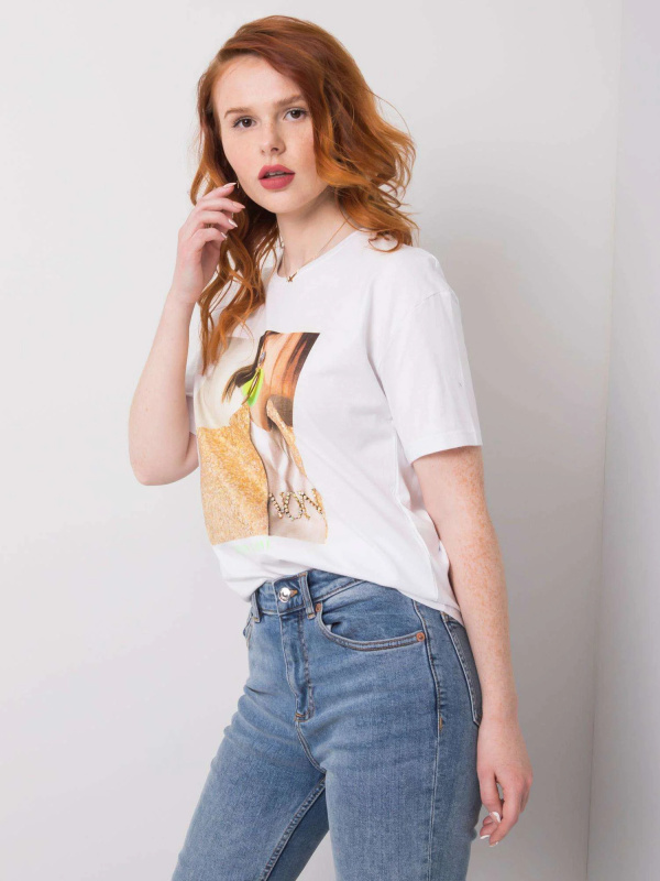 Tričko HB TS 3055.18P bílá L