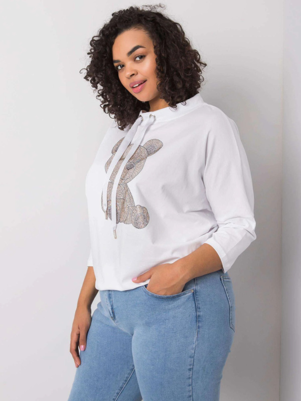 Halenka RV BZ 6308.23P bílá jedna velikost