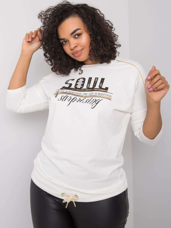 Halenka RV BZ 6276.33P ecru jedna velikost