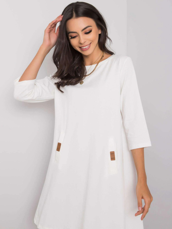 Šaty RV SK 6274.36P bílá L/XL