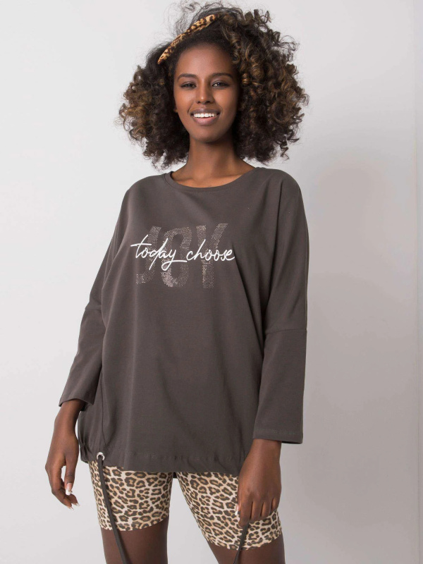 Halenka RV BZ 6282.85P tmavá khaki L/XL