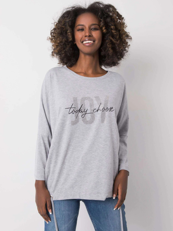 Halenka RV BZ 6282.85P šedá L/XL