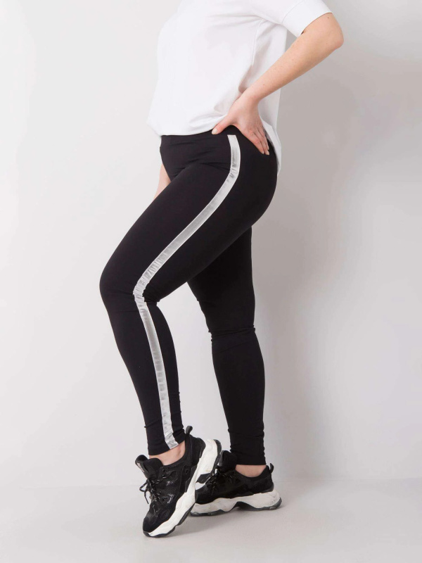 Legíny RV LG 6303.64 černá a stříbrná 3XL