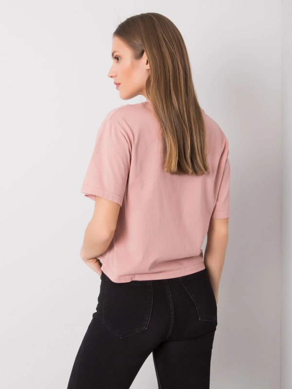 Tričko 157-TS-0086.60P RUE PARIS Barva: Růžová - světle, Velikost: S