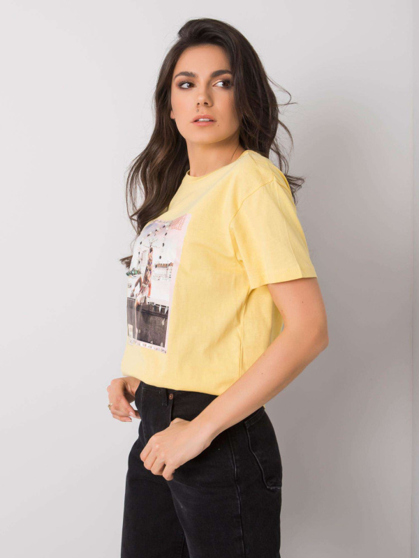 Tričko PM-TS-SS21TX41.20 PEPPER & MINT Barva: Žlutá, Velikost: L