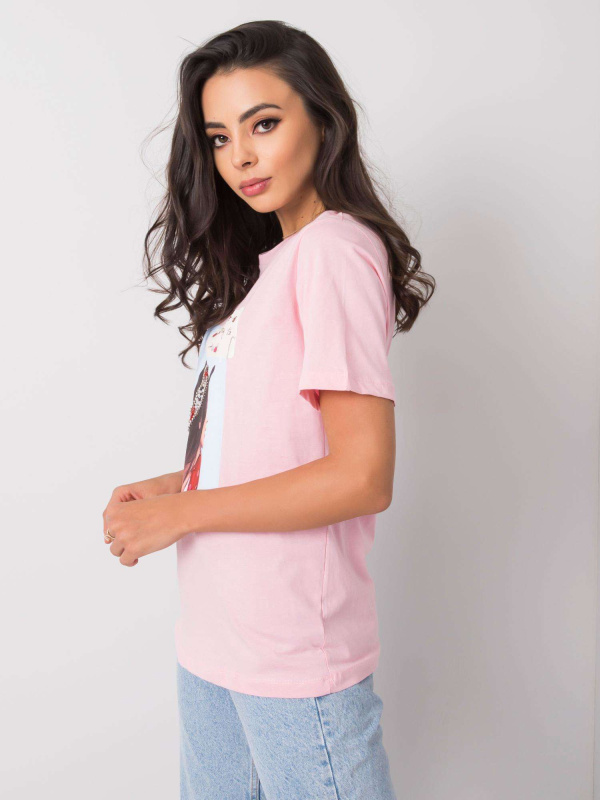 Tričko PM-TS-SS21TX64.32 PEPPER & MINT Barva: Růžová, Velikost: L