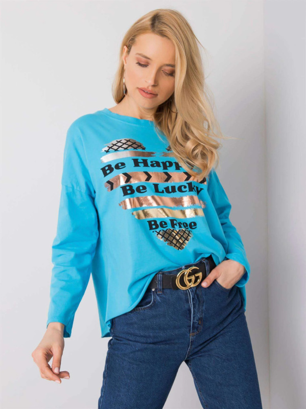 Halenka DHJ BZ 21103.06P modrá jedna velikost