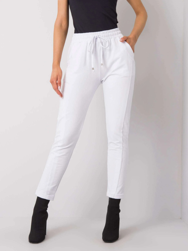 Tepláky RV-DR-3589.07X BASIC FEEL GOOD Barva: Bílá, Velikost: L