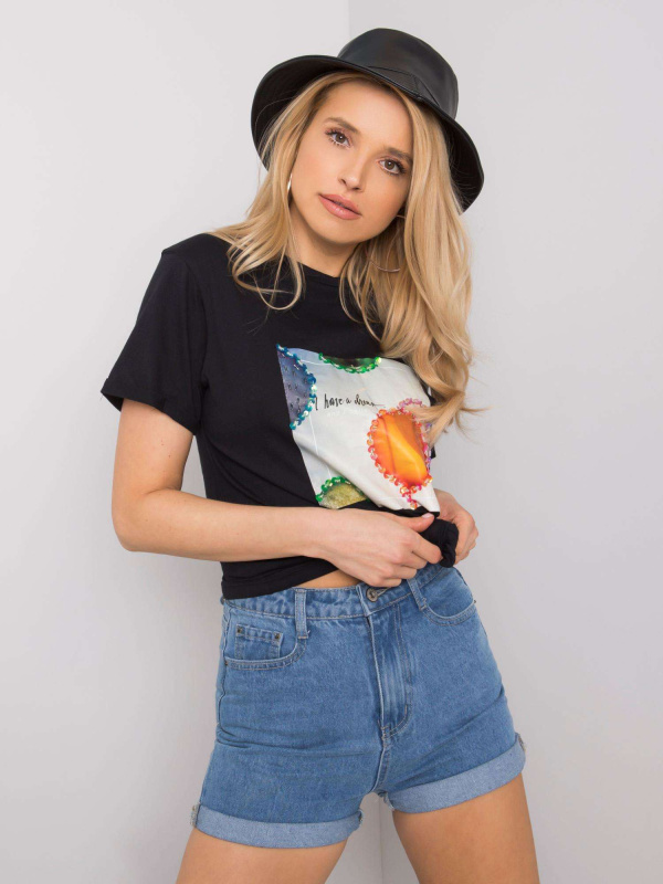 Tričko PM-TS-SS21TX49.20 PEPPER & MINT Barva: Černá, Velikost: M