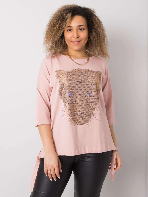 Halenka RV BZ 6375.09P světle růžová L/XL