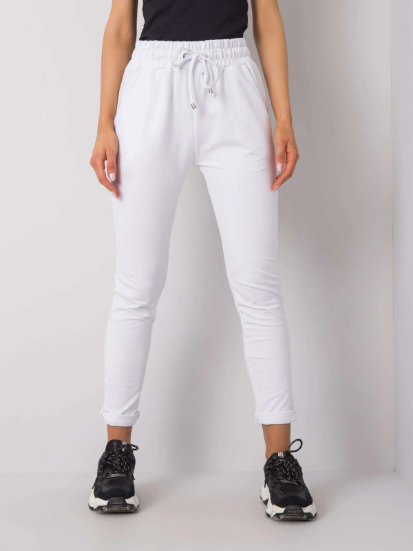 Tepláky RV DR 3698.05X bílá XL