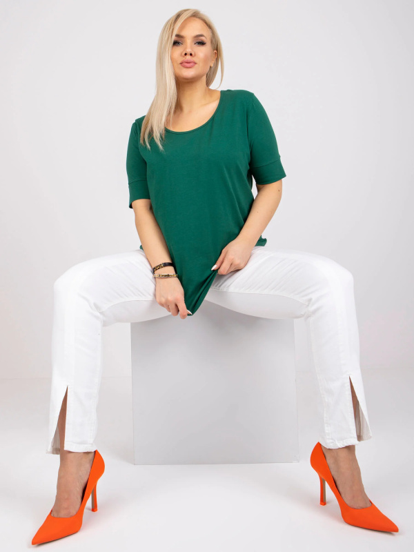 Tričko RV TS 6330.92P tmavě zelená XL