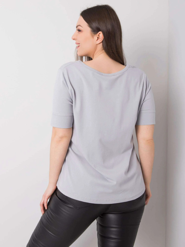 Tričko RV TS 6330.92P světle šedá 2XL
