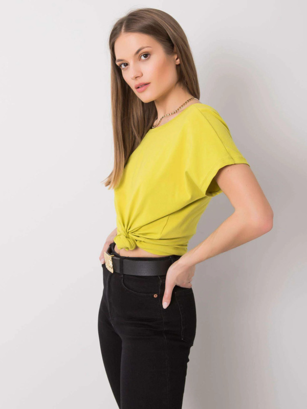 Tričko RV TS 4662.25P limetkově zelené M