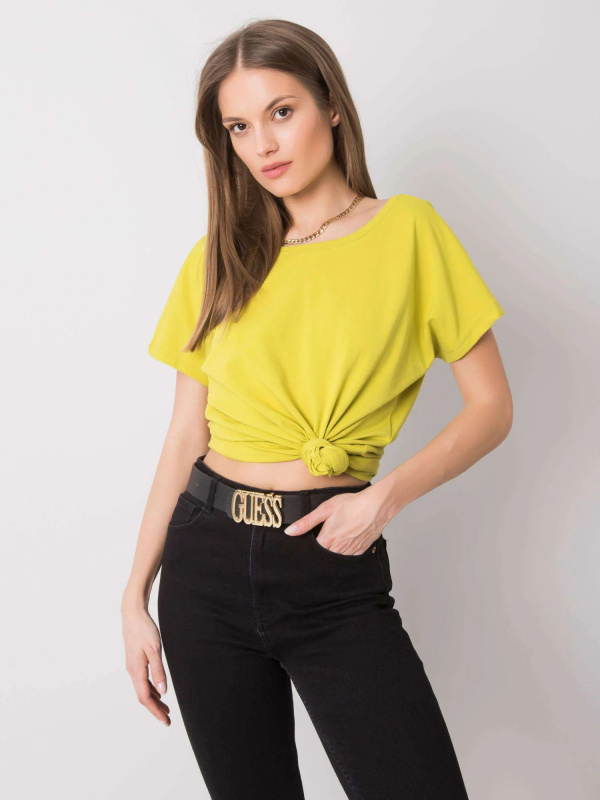 Tričko RV TS 4662.25P limetkově zelené XL