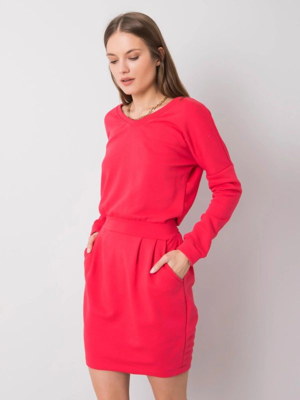 Šaty RV SK 6037.18X korál M