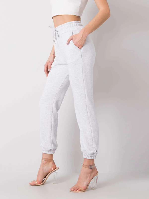 Tepláky RV DR 6120.03P světle šedá XL