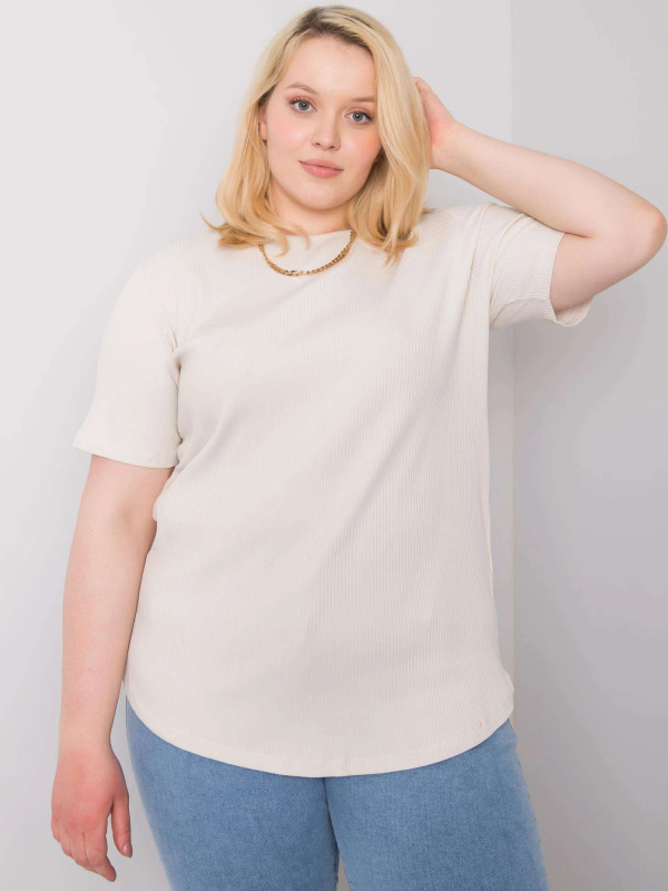 Halenka RV BZ 6323.92 světle béžová 3XL