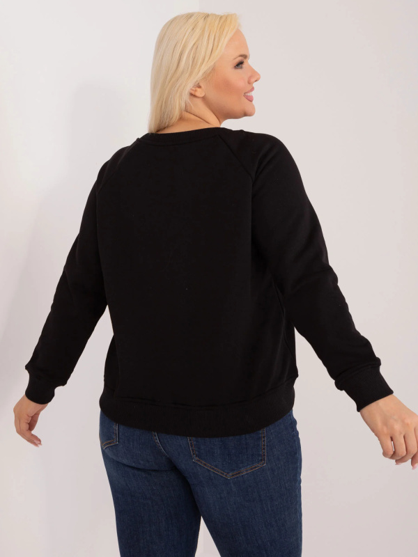 Mikina RV BL 6326.02X černá 4XL