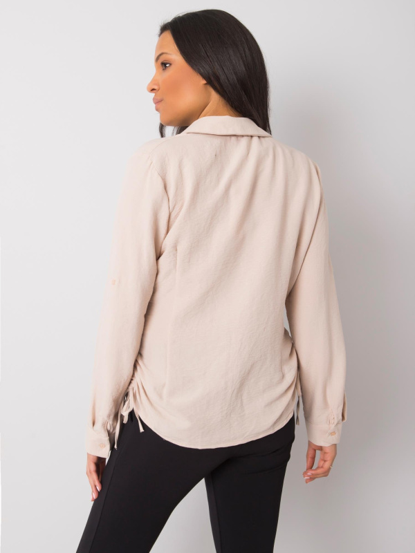 Košile 328-KS-4054.85 RUE PARIS Barva: Béžová, Velikost: L