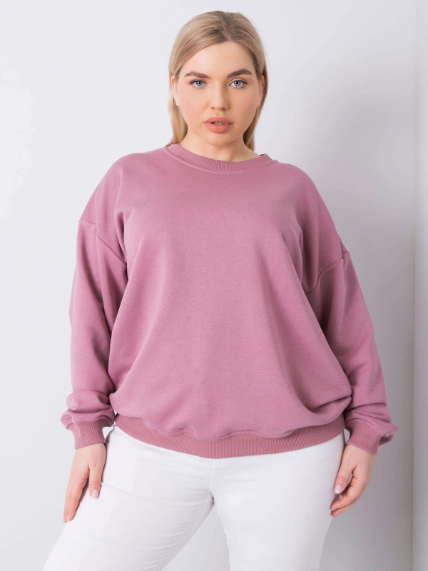 Mikina RV BL 6316.16X tmavě růžová 3XL