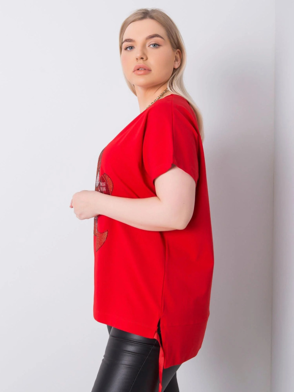 Halenka RV BZ 6434.28P červená jedna velikost