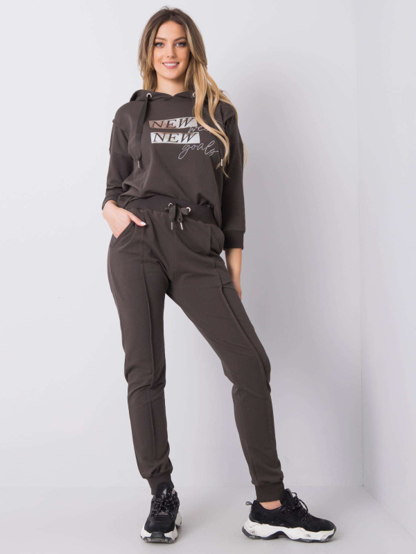 Souprava RV KMPL 6424.08P tmavá khaki S/M