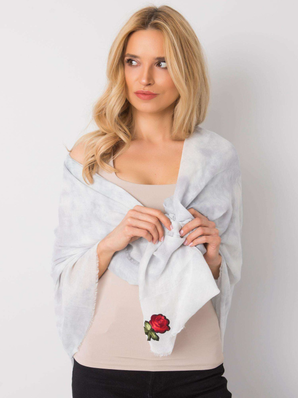 Šátek AT CH ENEC 114 světle šedý jedna velikost