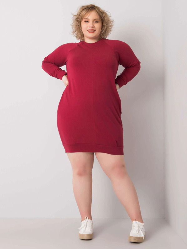 Šaty RV SK 6296.99 kaštanová XL