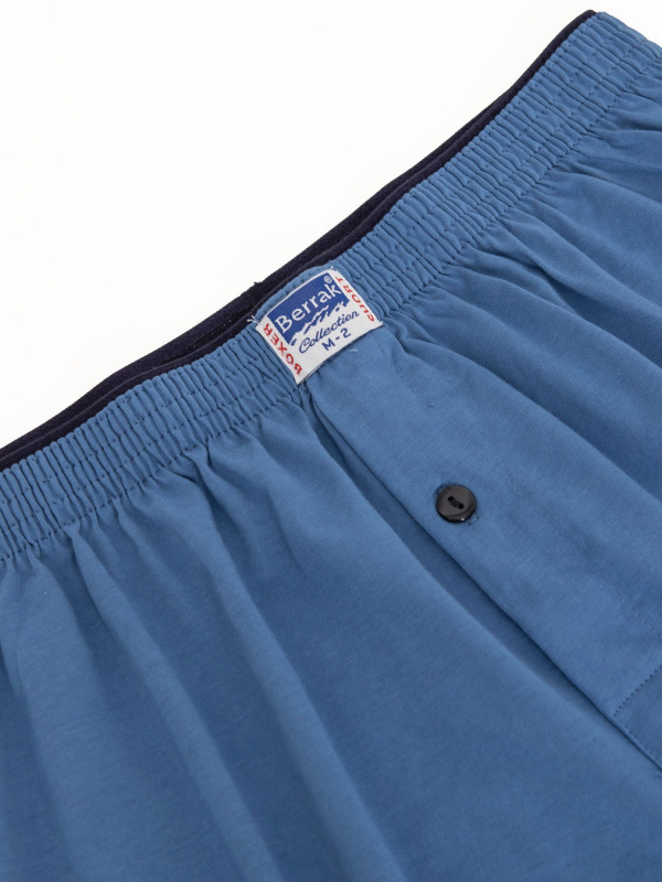 Boxerky BR-BK-1099.26P BERRAK Barva: Modrá - tmavě, Velikost: 3XL