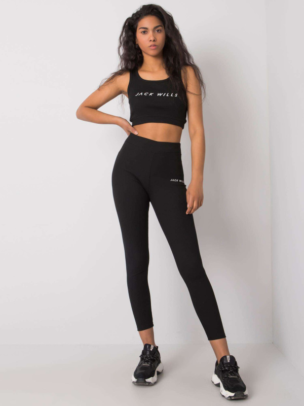 For Fitness Komplet-359-KMPL-011.18 Barva: Černá, Velikost: S