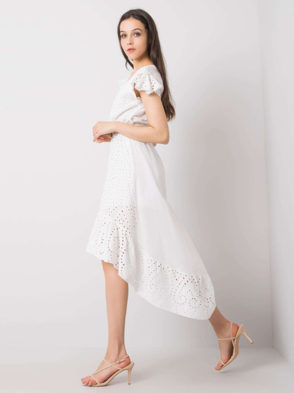 Och Bella Šaty -TW-SK-BI-25482.20 Barva: Bílá, Velikost: S