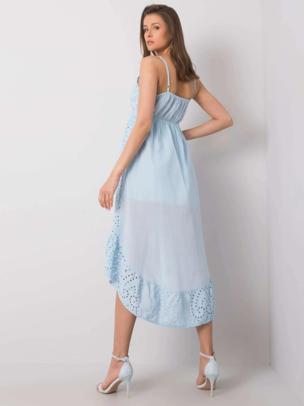 Och Bella Šaty -TW-SK-BI-25480.93 Barva: Modrá - světle, Velikost: XL