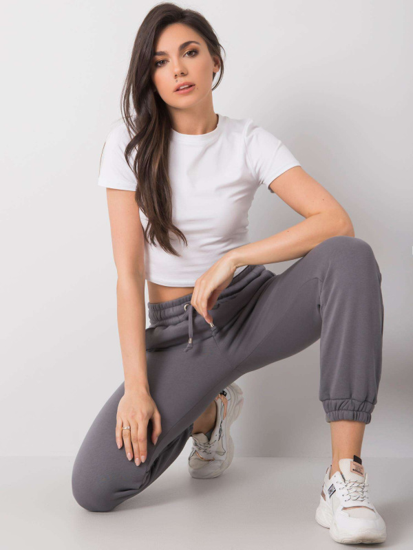 Tepláky RV DR 6120.03P tmavě šedá L