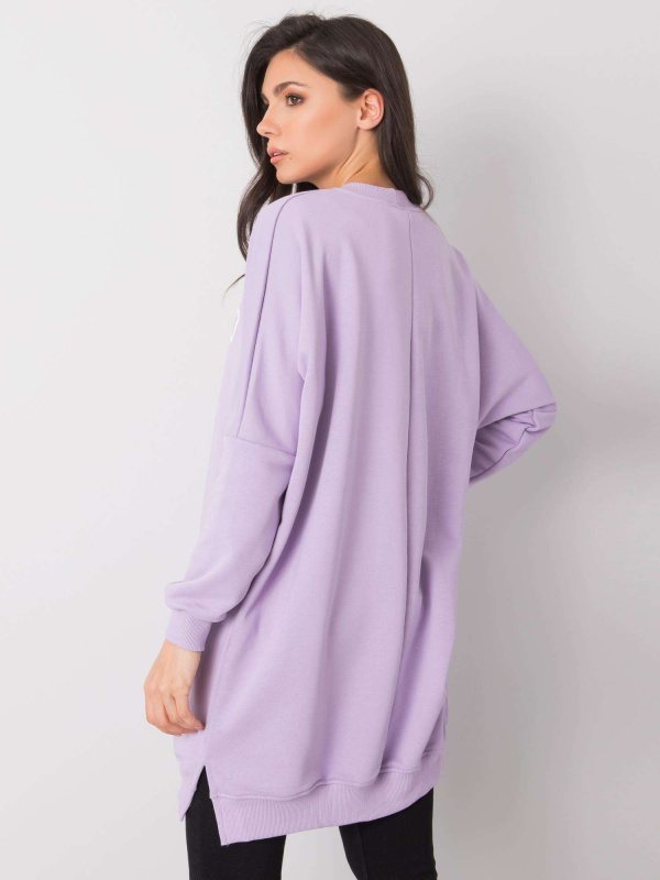 Dámská mikina RV-TU-6675.98 RUE PARIS Barva: Fialová, Velikost: S/M