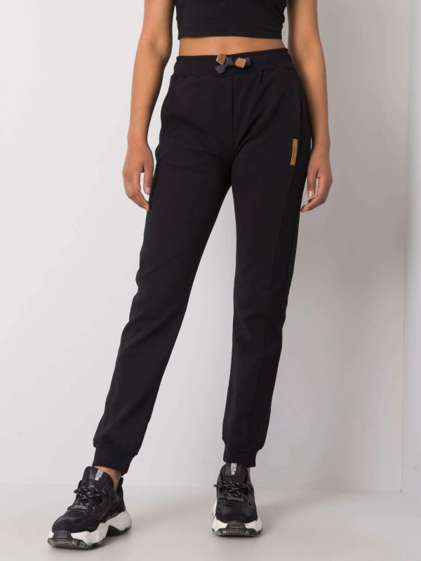 RV DR 6449.23P tepláky černé M