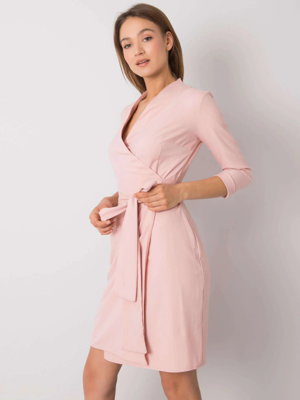Šaty LK SK 507665.17P světle růžová 36