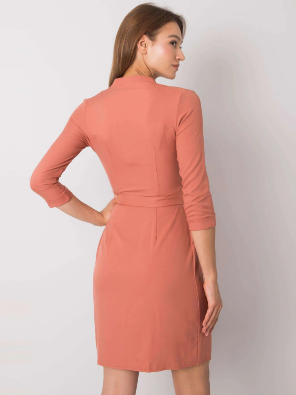 Šaty LK SK 507665.17P tmavě oranžová 36