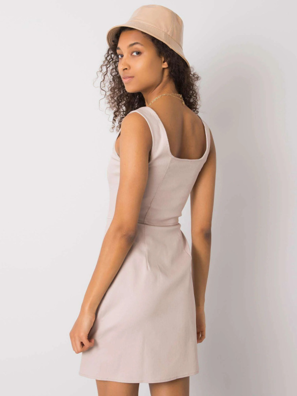 Šaty LK SK 508246.13P béžová 40