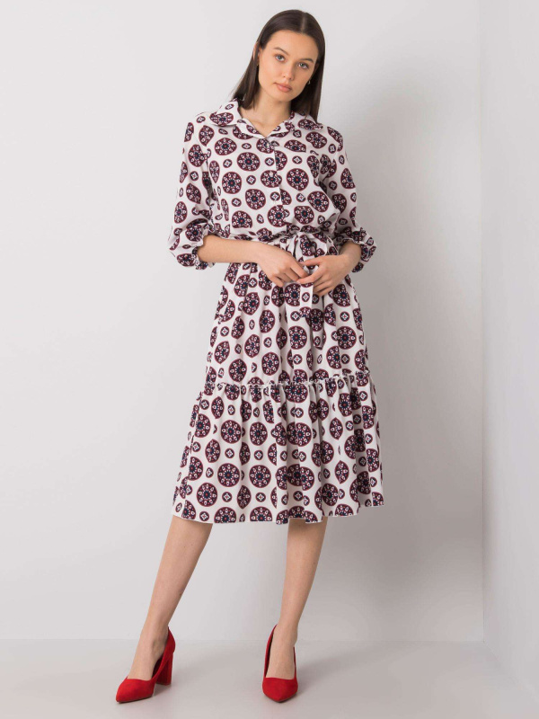 Dámské šaty 508525.17 bílé  - Lakerta 42