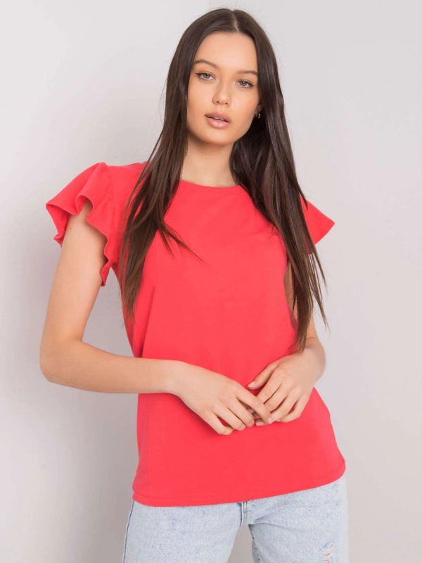 Dámská halenka BZ 7172 - FPrice korálová one size