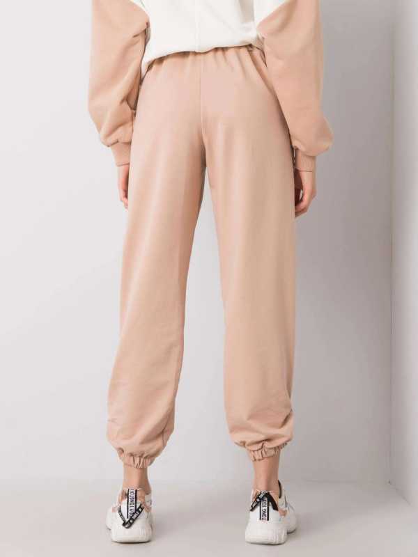 Dámské tepláky FA-DR-7066.34P FANCY Barva: Béžová, Velikost: S/M