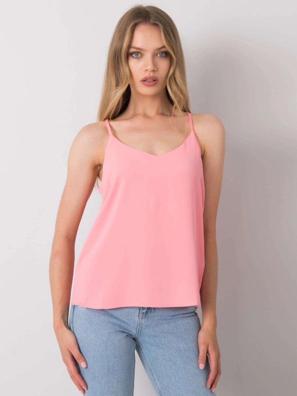 Modalinda Fashion Top-AI-TP-6013.11P Barva: Růžová - světle, Velikost: S