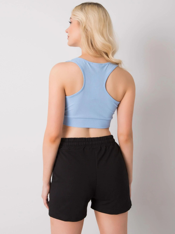 Top HG-TP-5445.47 RUE PARIS Barva: Modrá - světle, Velikost: S