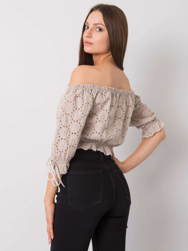 Och Bella Top-TW-TP-BI-25455.43 Barva: Béžová, Velikost: S