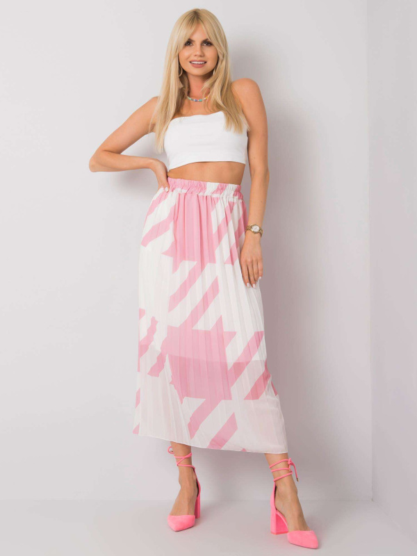 Dámská sukně DHJ-SD-13325.73P ITALY MODA Barva: Bílá, Velikost: UNI